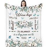 Lviliss Get Well Gifts for Women, Inspirational Gifts for Women, Sympathy Gift, Thinking of You Gifts, Birthday Gifts for Woman, Feel Better After Surgery, Healing Blanket Throw 50“x60”