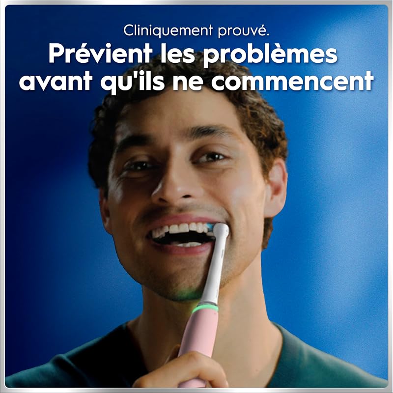 Brosse à Dents Electrique iO 6 avec 1 Brossette de Rechange, Rose