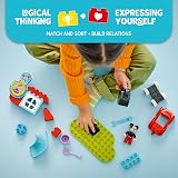 LEGO DUPLO Disney Mickey Mouse Clubhouse & Car 10454 colorful sorting toy view 3