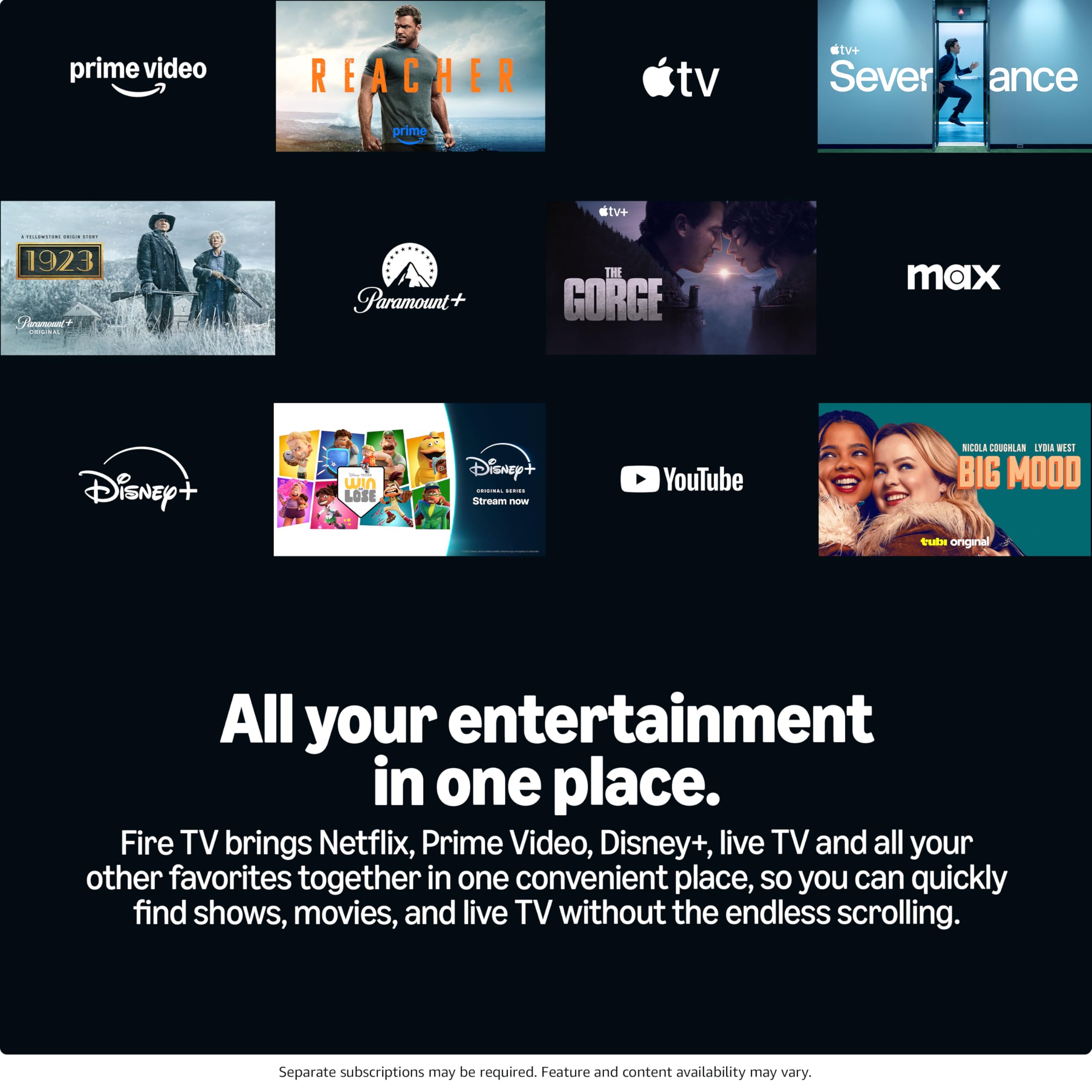 Panasonic W95 Series 55-inch Mini LED 4K Ultra HD Smart Fire TV, Sport Stadium Mode, ATSC3.0, Dolby Vision IQ, Dolby Atmos, HDR10+ Adaptive, Press and Ask Alexa, 144Hz, Wall-mountable - 55W95AP