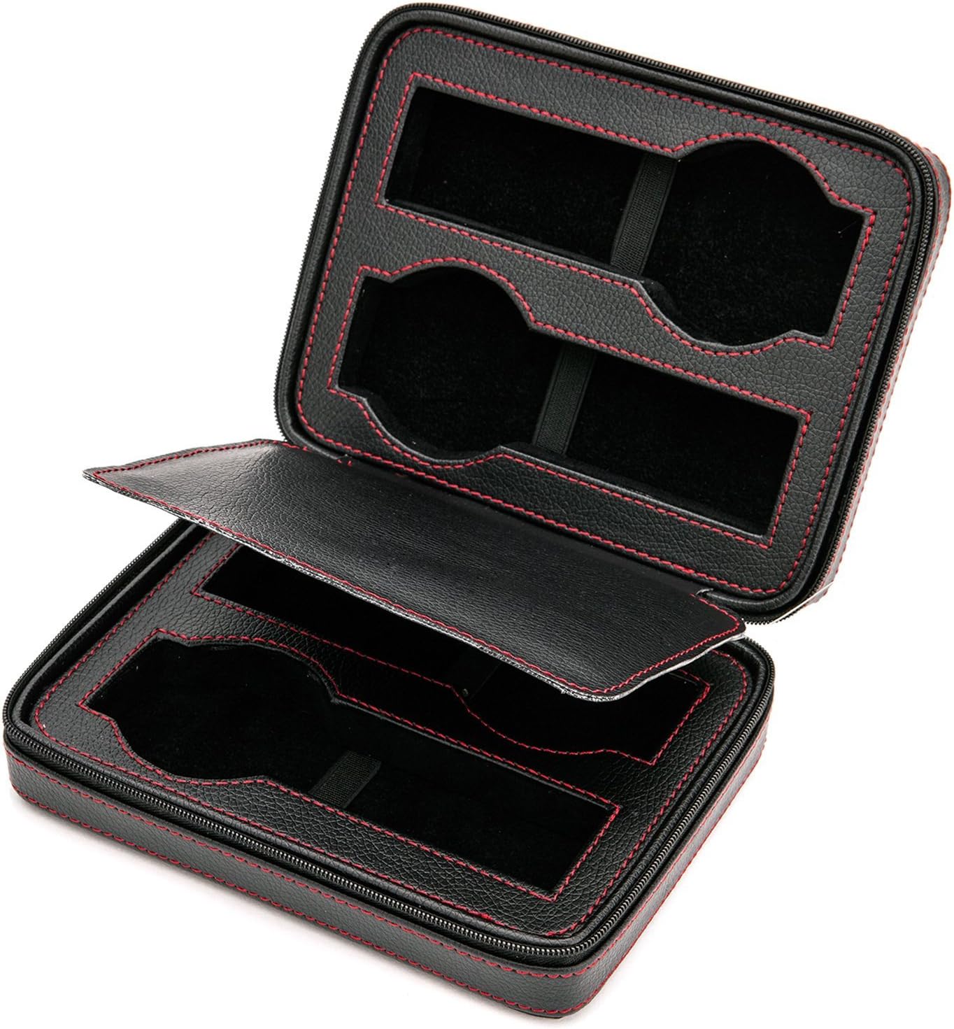 World Of Watches Gj-Swil0401 World of ES 4 Slot Travel Case Watch