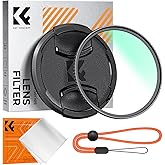 K&amp;F CONCEPT 37mm MCUV Lens Protection Filter with Lens Cap Cleaning Cloth | Optical Glass Ultra Slim 18 Multi-Layer Coatings Camera Lens UV Filter (K-Series) FV301