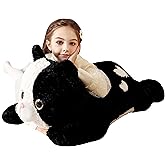 Tumyay Giant Cat Stuffed Animal Plush Soft Toy,30" Large Toys Jumbo Cute Big Size Huge Plushy Fluffy Oversized Fat Plushie,Birthday Gifts for Kid