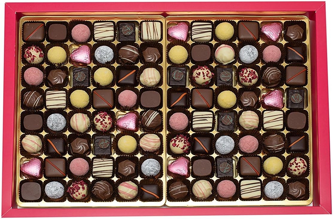 Large Box of Chocolates|Chocolate Truffles|Chocolate Pralines|Luxury Chocolate Gift by Martin's Chocolatier (1.25kg): Amazon.co.uk: Grocery
