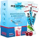 Revival Shots Revival Rapid Rehydration Electrolyte Sachets Cherry 30 Pack