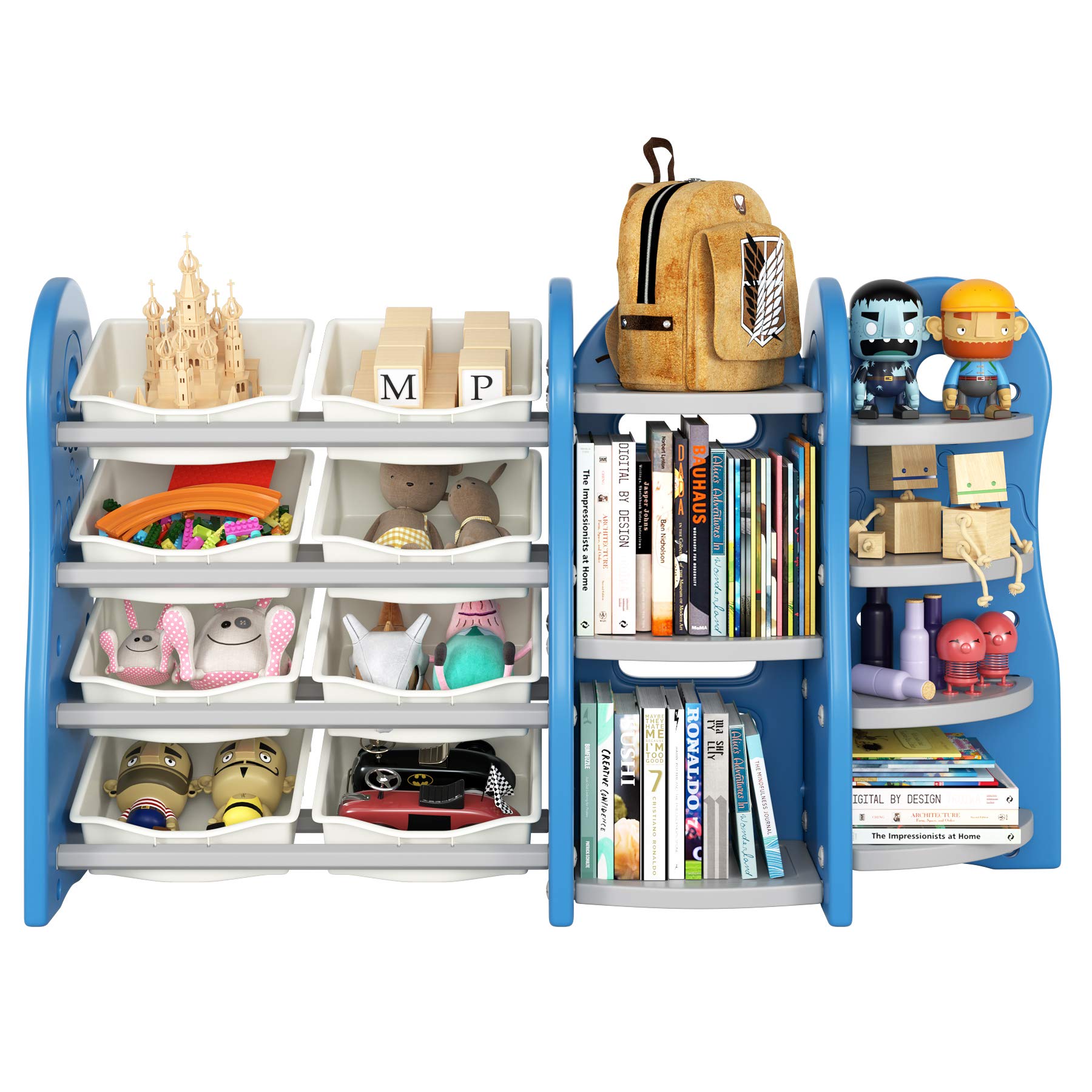 toy and book organiser