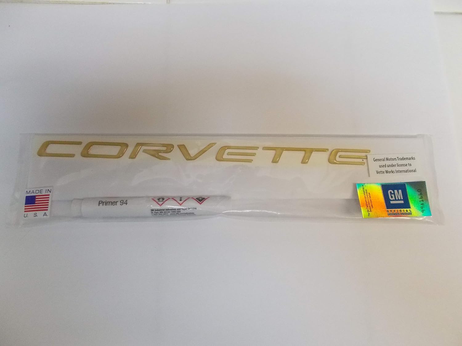 Vette Works Intl C5 Corvette Domed Dash Letters Same Size As Dash Letters Light Oak