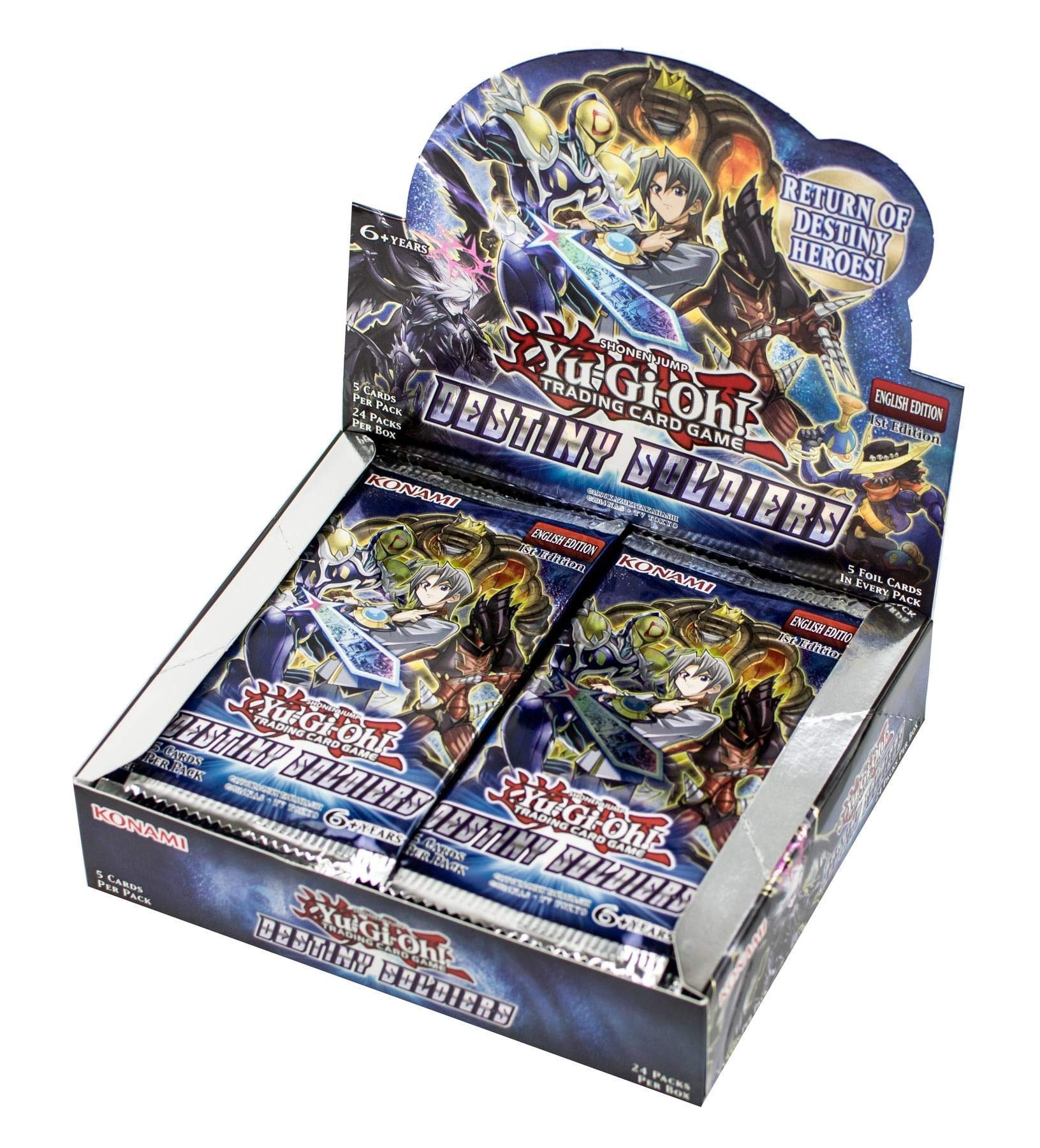 Yu-Gi-Oh! TCG Destiny Soldiers Trading Card Booster Box (24 packs)