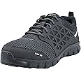 Reebok Work Men's Rb4041 Sublite Cushion Safety Toe Athletic Work Shoe Black