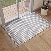 MATKIK Boho Runner Rugs for Hallway 2'x3' Farmhouse Kitchen Runner Rug Non Slip Washable Carpet Runners for Hallway, Kitchen,