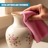 MTS Microfibre Cleaning Cloths 10 Pack 30x30cm Multicolour Non Ab abrasive view 5