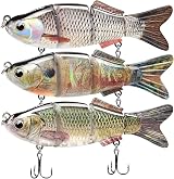Truscend Easy Catch Swimmax Lifelike 4-Segment Jointed Swimbait