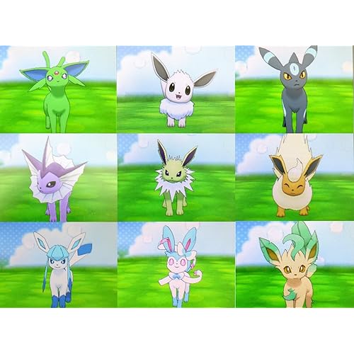 All 9 Shiny Eeveelutions For Pokemon Omega Ruby Alpha Sapphire Xy Buy Online In Bosnia And Herzegovina At Bosnia Desertcart Com Productid