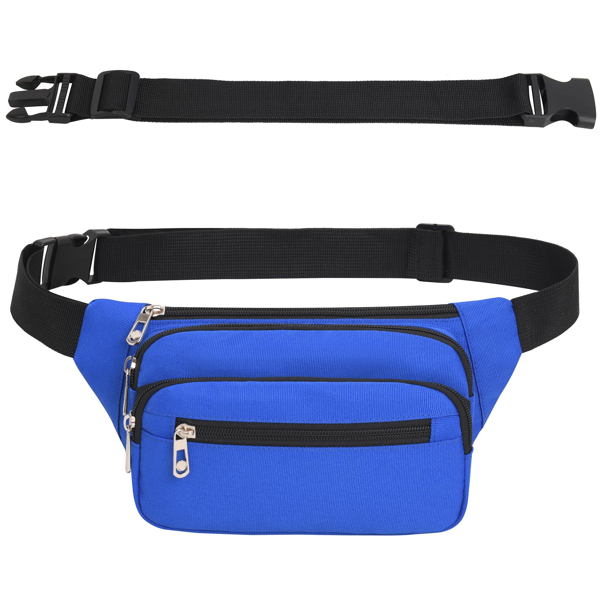 IHIGOGOFA Bumbags Waist Fanny Pack Fashion Bum Bag with 65cm Extended Belt for Dog Walking Climbing Hiking Travel Cycling Girls Ladies Men Women