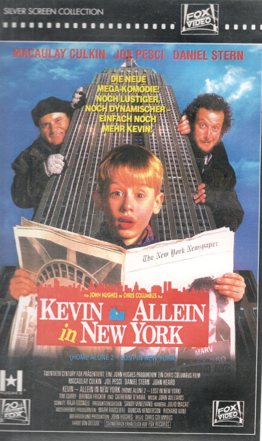 Kevin Allein in New York [VHS] Macaulay Culkin, Joe Pesci, Daniel Stern, Catherine O'Hara