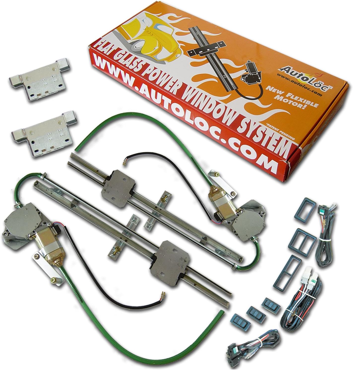 AutoLoc PW55033 Flat Power Window Kit, Power Window Kit Amazon Canada