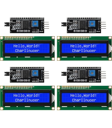 I2C LCD Adapter Module For 1602 2004 LCD (Arduino Compatible