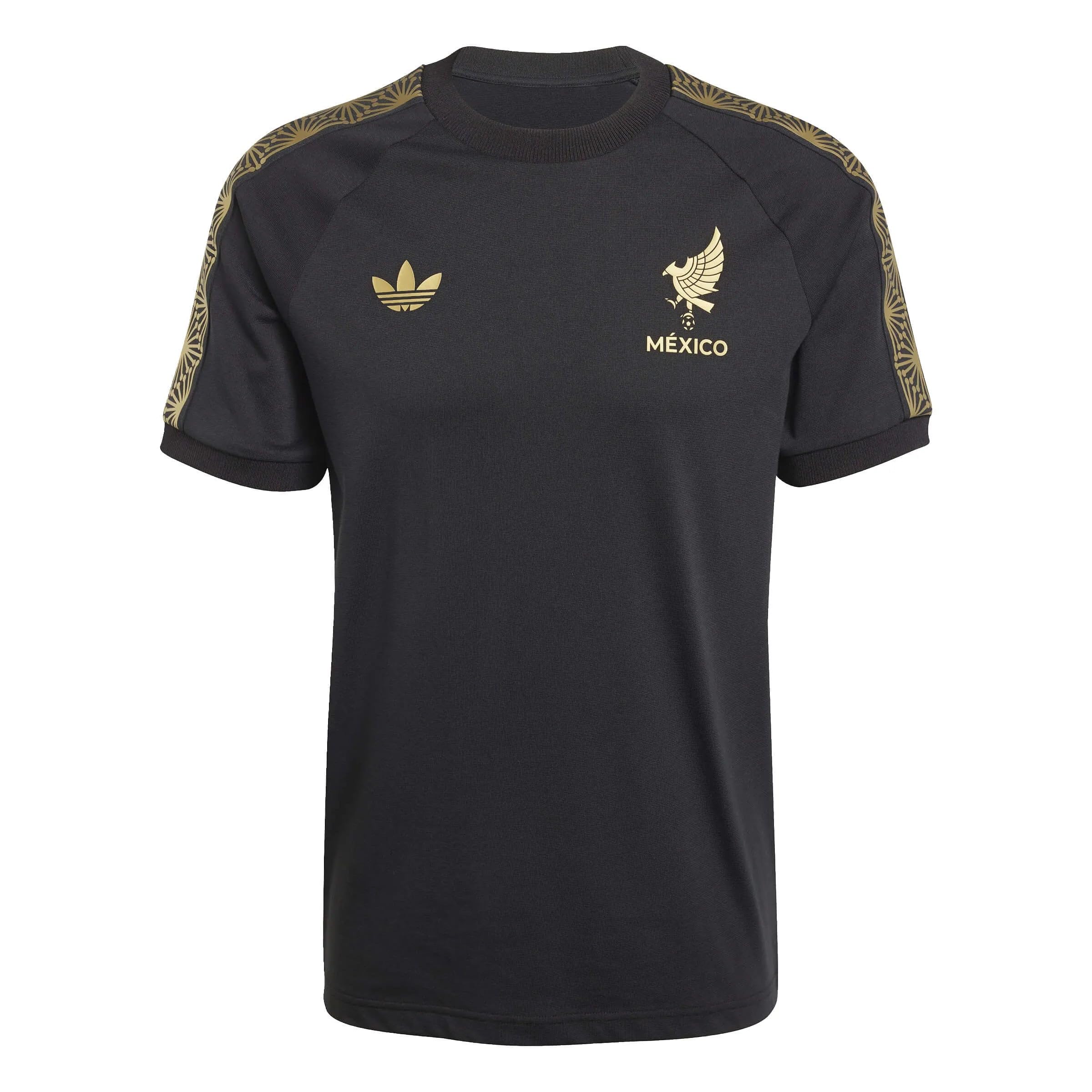Photo 1 of adidas FMF Gold T-Shirt - Men's (JE5336, Black/Gold) Size Medium