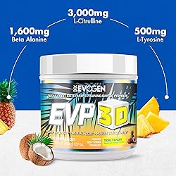 Evogen EVP 3D - Stim Free Pre Workout Powder for