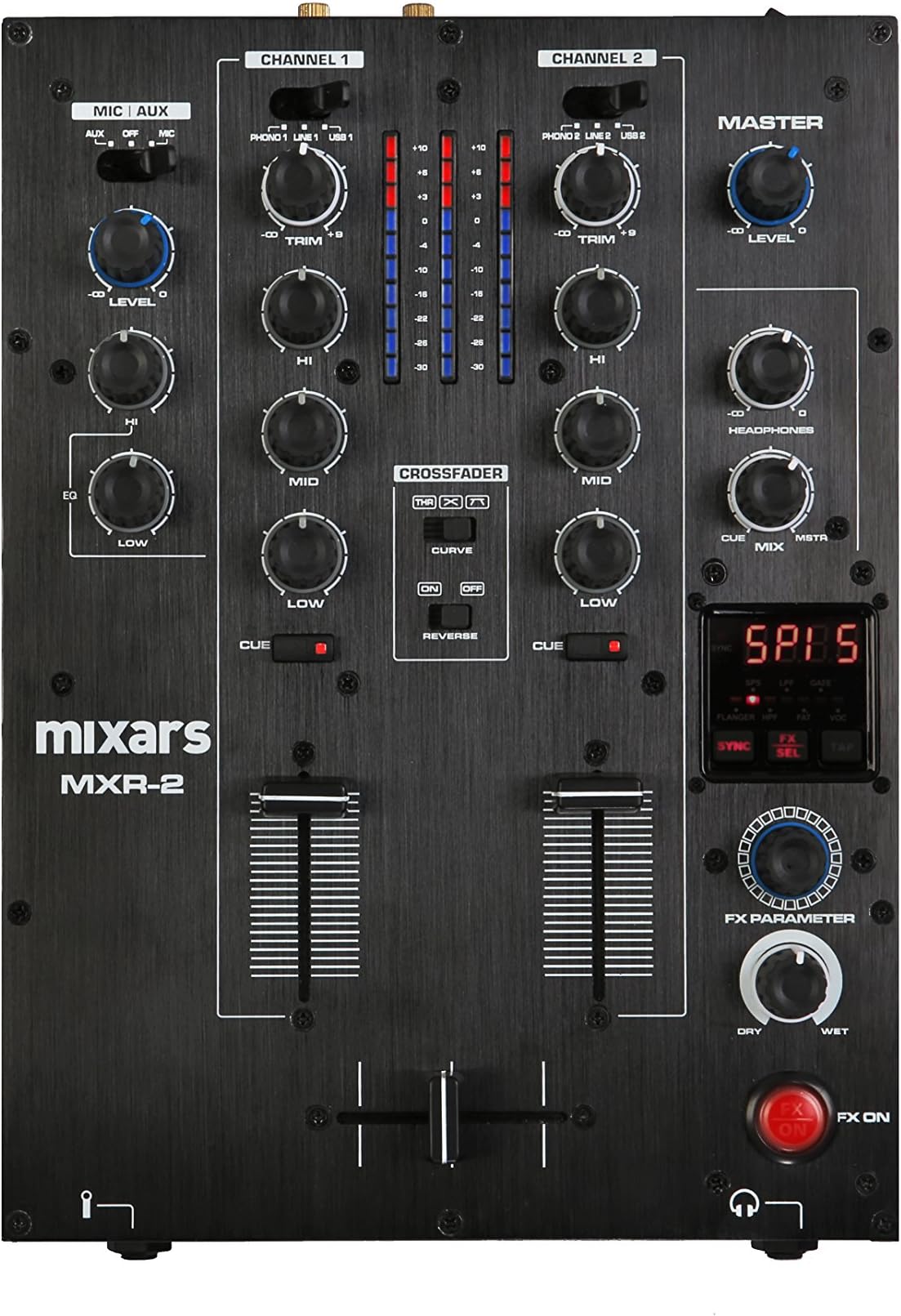 Mixars 140101003 MXR2-2ch Digital DJ Mixer