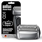 Braun Series 8 83M Electric Shaver Head Replacement Cassette, Silver