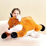 IKASA Large Fox Stuffed Animal Plush 78cm Giant Soft Toy Gift for Kids view 7