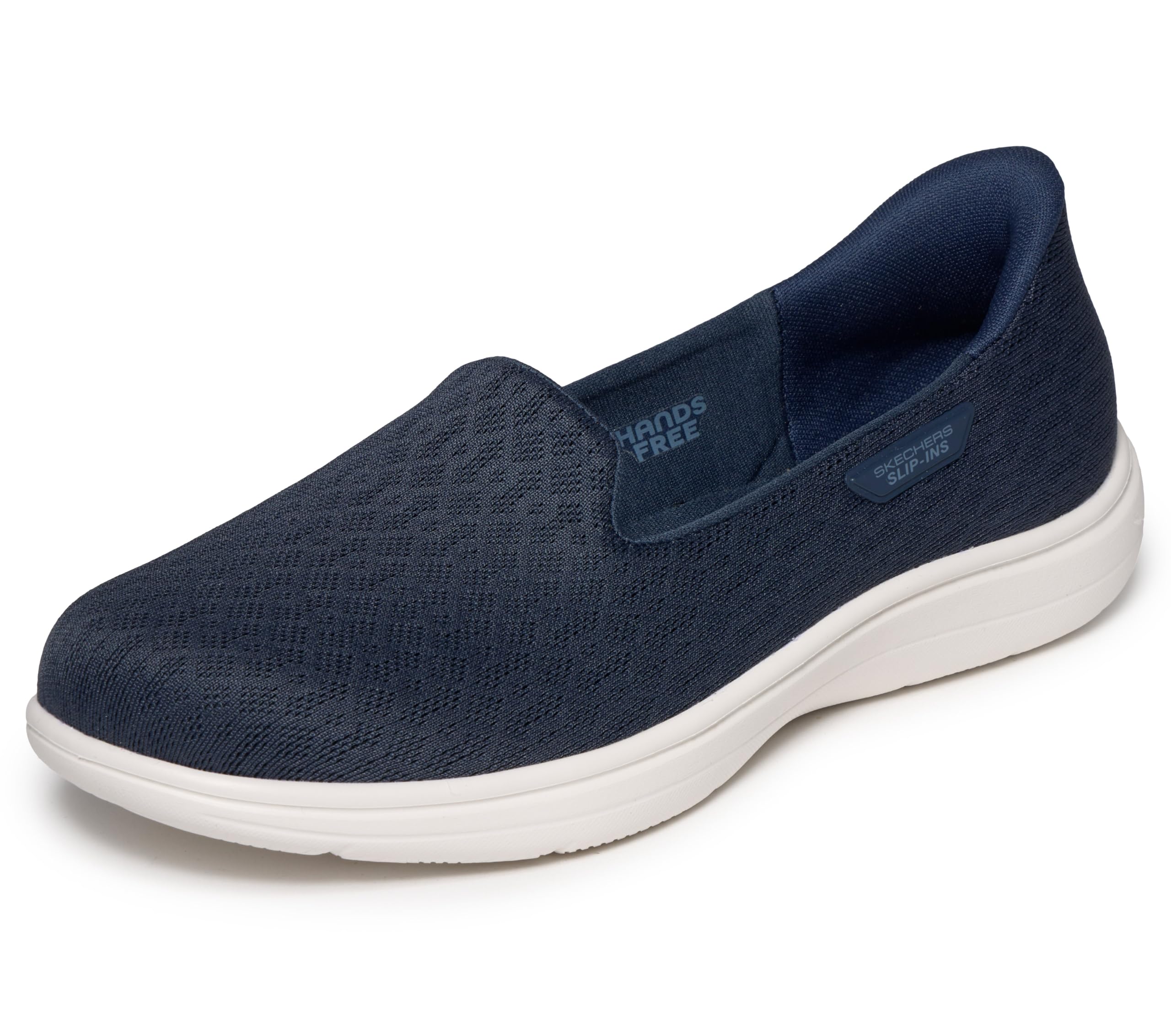 Skechers Women’s Hands Free Slip-ins On-The-Go Flex Radiant Mesh Skimmer, Navy, 9.5
