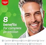 Colgate Total Advanced Deep Clean Toothpaste 75ml x3 Fluoride 24h Defence view 2