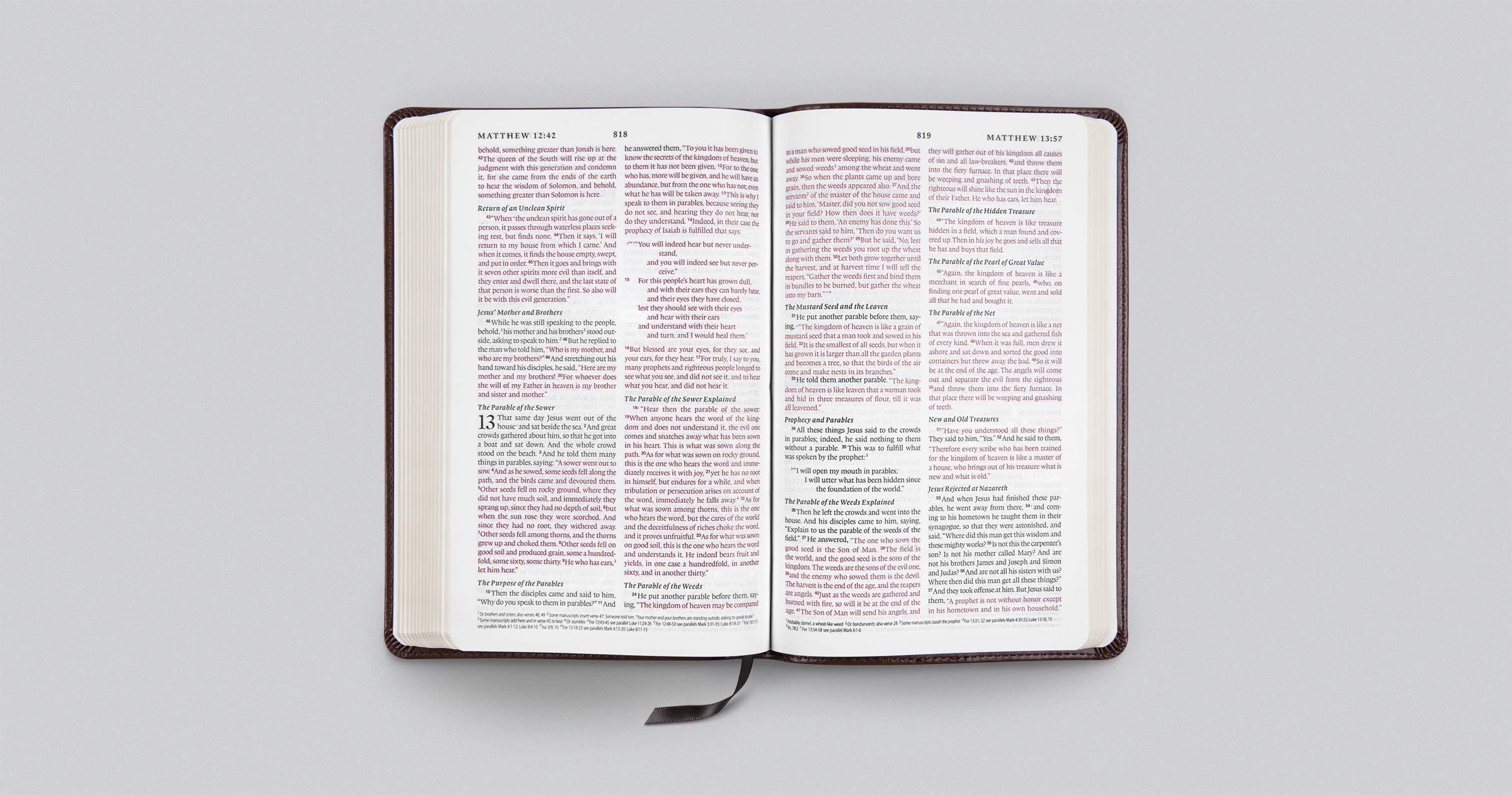 ESV Thinline Bible (TruTone, Espresso)