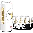 Rockstar Energy Drink, Throwback Edition: O.G. Sugar Free, 16 Fl Oz (Pack of 12)