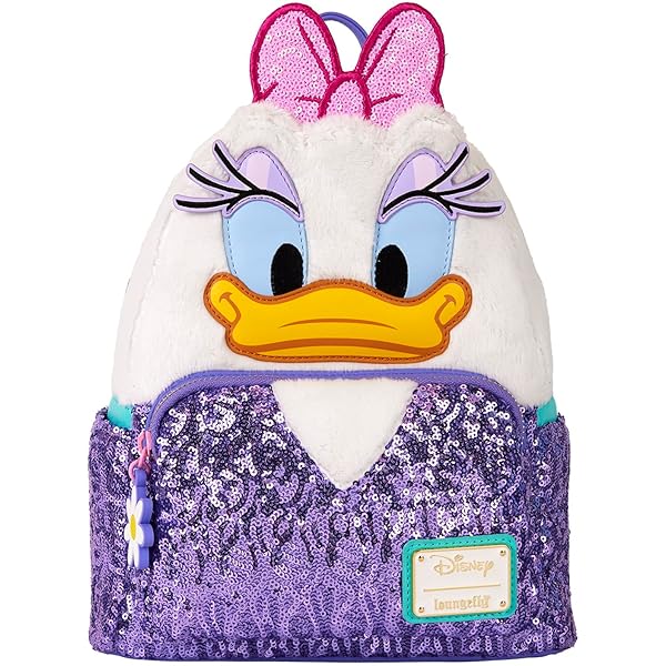 Disney - ミッキー ミニー loungefly スパンコールリュック パープル ミッキー ミニー loungefly スパンコールリュック パープル