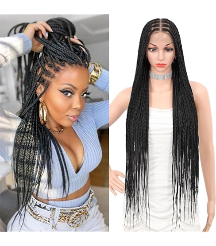 Amazon.com : Motown Tress Braided HD Lace Front Wig Glueless Whole
