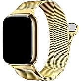 Stainless Steel Milanese Loop Compatible with Apple Watch Bands 46mm 44mm 45mm 49mm men and women, Magnetic Clasp Replacement for iWatch Ultra Series 11 10 9 8 7 SE 6 5 4 3 2 1