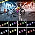 WUYXPG Led Bike Frame Light Strip,Can Be Cropped,Bike Lights for Night Riding,Ultra Bright Waterproof Bike Lights,for Kids, Adults, Boys, and Girls Outdoor Bike Lighting Accessorie