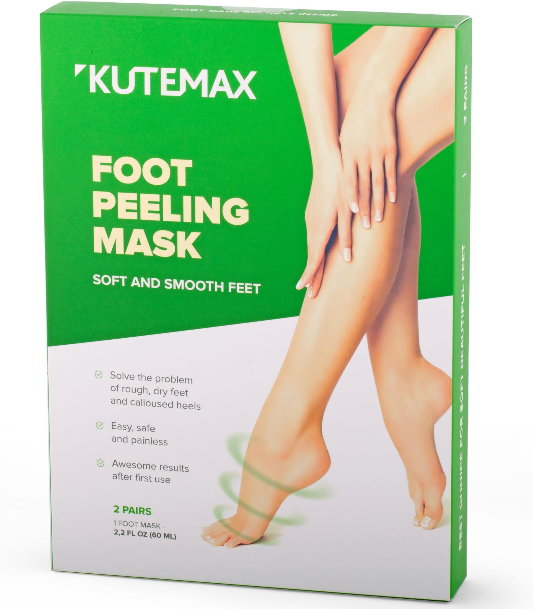 Foot peel exfoliating mask – Effective Purederm peeling gel – exfoliant, Amazing SPA – Try it today - Results are guaranteed – One Pack Contain 2 pairs of socks…