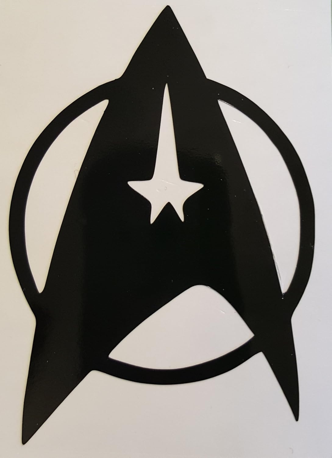 Amazon Com Star Trek Emblem 9 Cell Phone Decal