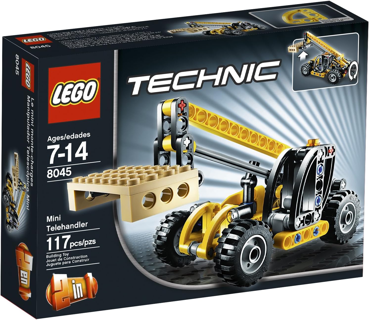 Amazon | LEGO TECHNIC Telehandler 8045 