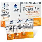 Trace Minerals Electrolytes Powder Packets (Orange Mango) Keto Friendly Electrolyte Stamina Power Pak Sugar Free Ketones Drin