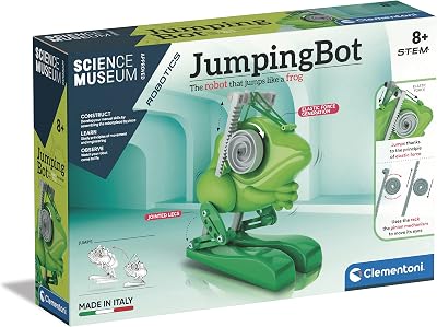 Clementoni JumpinBot Science Museum STEM Robot Toy Build & Program 8+
