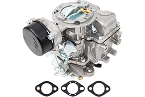 THUNDERMINGO D5TZ9510AG Carburetor for Carter YF Type 1 barrel carburetor for Ford 240 250 300 YFC1 6 Cylinder CIL Engine Carb 1975-1982 D4PZ9510AC Automatic choke Replace # RSC-300A 6307S 6054 6055