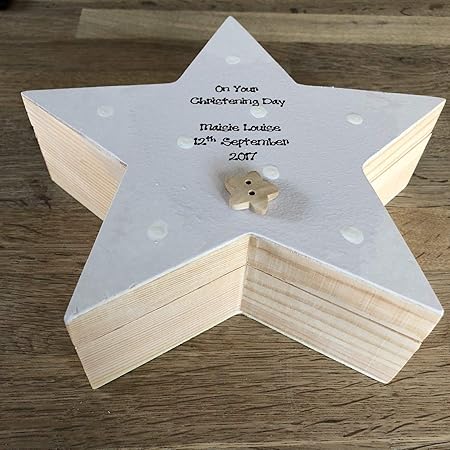Shabby Chic - Caja de Regalo para niña, diseño de Estrella: Amazon.es: Hogar