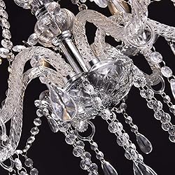 Baotree LIUMANG Modern Elegant 12 Lights K9 Crystal