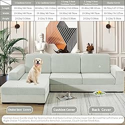 YEMYHOM Stretch Individual Cushion Covers Sofa