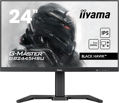 iiyama GB2445HSU-B1 23.8" IPS 100Hz Full HD Monitor 1x HDMI 1x DisplayPort HAS