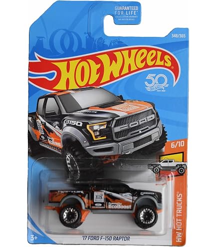 Amazon.com: Hot Wheels '17 Ford F 150 Raptor