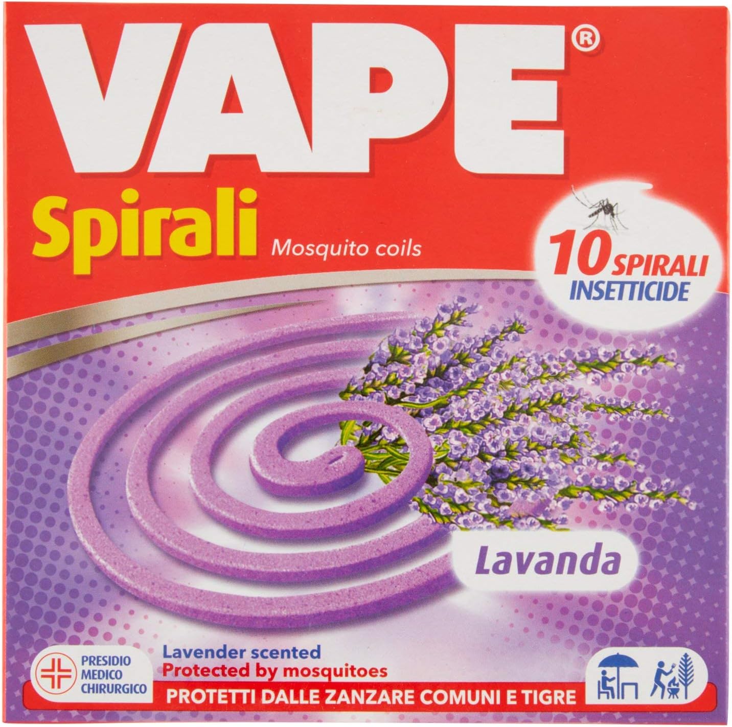 Espirales Vape - Caja de10 unidades – [Paquete de 4 cajas]: Amazon.es: Salud y cuidado personal
