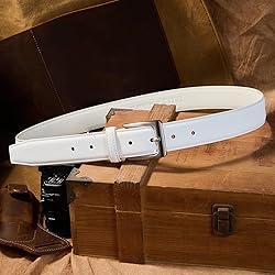 VATAN Men's Leather Dress Belts Handmade Classic
