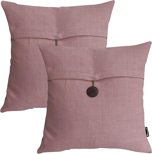 Amazon Com Phantoscope Pack Of 2 Farmhouse Throw Pillow Covers