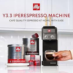 Illy Y3.3 Espresso Machine, Single Serve Coffee