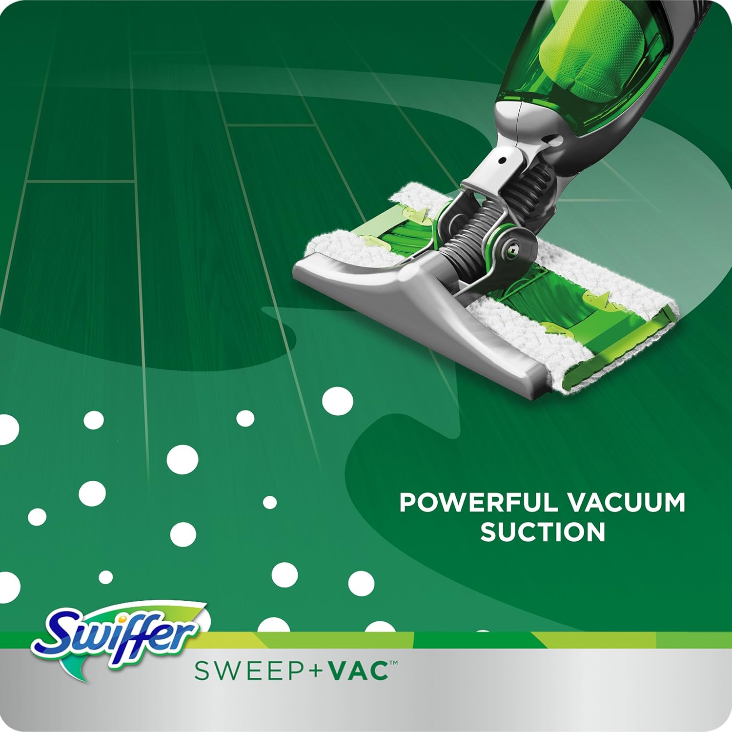 Swiffer Sweep and Vac Vacuum Cleaner for Floor Cleaning, Includes: 1 Rechargable Vacuum, 8 Dry Pads, 1 Charger: Health & Personal Care